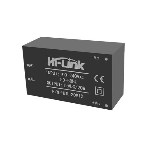 AC DC HLK-20M12 220V to 12V 20W Isolated Switching Step Down Power Supply Circuit Converter 20pcs/Lot Power Module in Kuwait