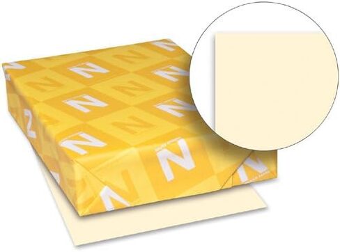 Exact Vellum Bristol IVORY - ورق بطاقات بحجم قانوني 8.5 × 14 - 67VB - 250 ورقة [82362] in Kuwait