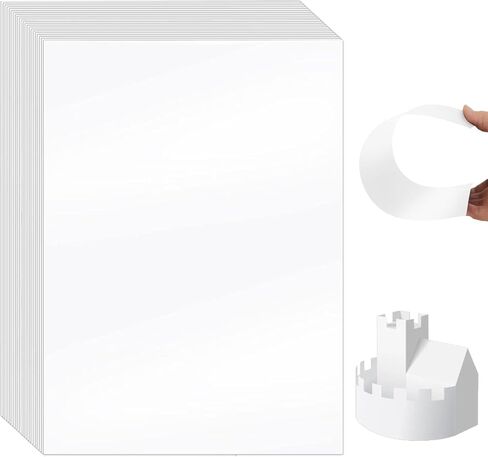 100 Sheets White Cardstock Paper 8.3 x 11.7, 92 lb/250 gsm Heavy Cardstock Thick White Card Stock Paper A4 for Printing, Cricut, Invitations, Wedding Stationery, Menus, DIY Cards, Scrapbooking in Kuwait