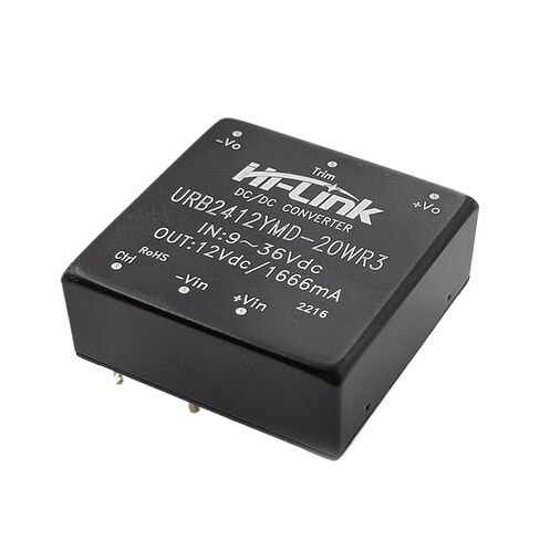 5pc/lot URB2405YMD-20WR3 Small Size 20W 24V to 5V 4A DC DC Converter Power Supply Intelligent Module(URB2415YMD-20WR3) in Saudi Arabia