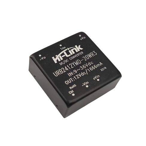 5pc/lot URB2405YMD-20WR3 Small Size 20W 24V to 5V 4A DC DC Converter Power Supply Intelligent Module(URB2415YMD-20WR3) in Saudi Arabia