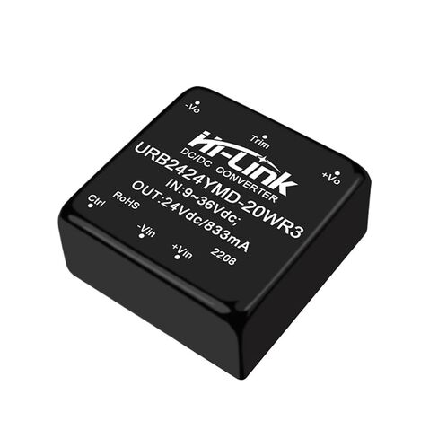 5pc/lot URB2405YMD-20WR3 Small Size 20W 24V to 5V 4A DC DC Converter Power Supply Intelligent Module(URB2415YMD-20WR3) in Saudi Arabia