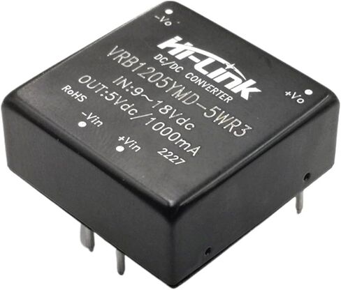 VRB1205YMD-5WR3 5W 12V to 5V 1A DC DC Converter Power Supply Intelligent Module Electronics in Kuwait
