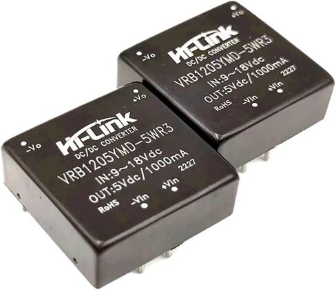 VRB1205YMD-5WR3 5W 12V to 5V 1A DC DC Converter Power Supply Intelligent Module Electronics in Kuwait