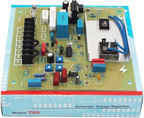 1 قطعة T80 AVR مخطط الدائرة مجلس الجهد المنظم قطع غيار السيارات مثبتات لمولد الطاقة 220 فولت 380 فولت in Kuwait
