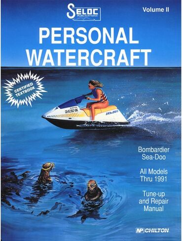 Sea-Doo Bombardier, 1988 - 1991 Repair and Tune-Up Manual in Kuwait
