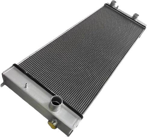 مشعاع الماء المزدوج لكوماتسو PC650-8 PC650-8L PC650-8R حفارة زاحفة 21M-03-21110 21M0321110 in Kuwait