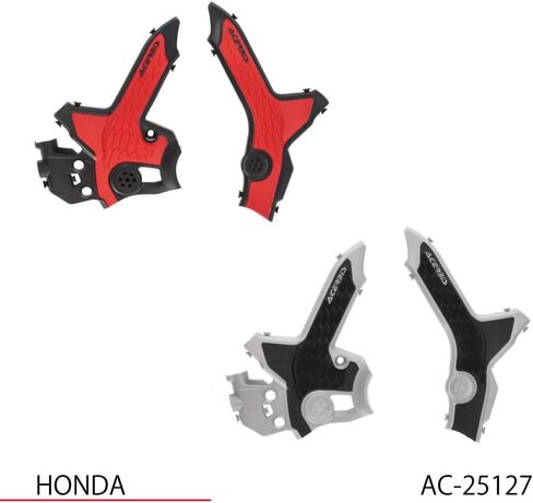 ACERBIS AC-25127 X-Grip CRF250L 21-22 رالي 22 أسود/أحمر واقي اللهب in Kuwait