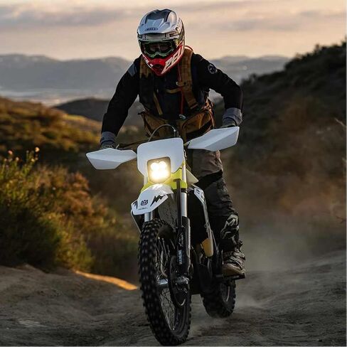 واقي إطار الدراجة النارية Polisport Motocross (MX) للدراجات الترابية Husqvarna TE/FE/TX/FX (2023-2024) - جودة OEM لملاءمة فائقة وحماية متينة، سهلة التركيب - أسود in Kuwait