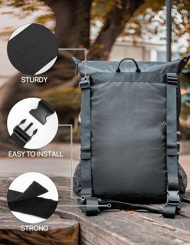 JOYTUTUS Spare Tire Trash Bag, Fits 40" Tire 31 Gallons Overland Series Larger Capacity Cargo Spare Tire Storage Bag, Off-Road Camping Recovery Gear Firewood for Wrangler Truck SUV in Kuwait
