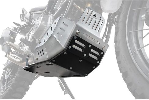 لوح انزلاق Tusk Quiet Glide Adventure - ألومنيوم فضي مع درع UHMW متوافق مع CF Moto Ibex 450 2025 in Kuwait