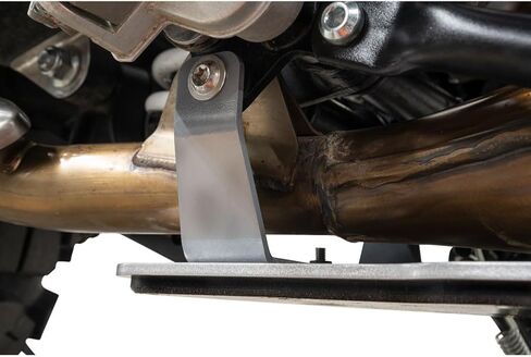 لوح انزلاق Tusk Quiet Glide Adventure - ألومنيوم فضي مع درع UHMW متوافق مع CF Moto Ibex 450 2025 in Kuwait