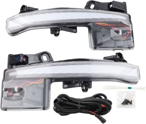 مصباح LED للجري النهاري والمصد الأمامي مجموعة ضوء إشارة الانعطاف FIT 2023 2024 2025 Toyota Prius Prius Prime، LED DRL متكامل مع إشارة كهرمان متتابعة، استبدال in Kuwait
