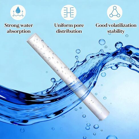 60 Pcs Car Diffuser Sponges Refill Sticks Mini Air Diffuser Pure Humidifier Filter Replacement Wick Absorbent Sponge Sticks for Car Office Bedroom Humidifier Ultrasonic Aroma 3.15×0.31 Inches in Kuwait