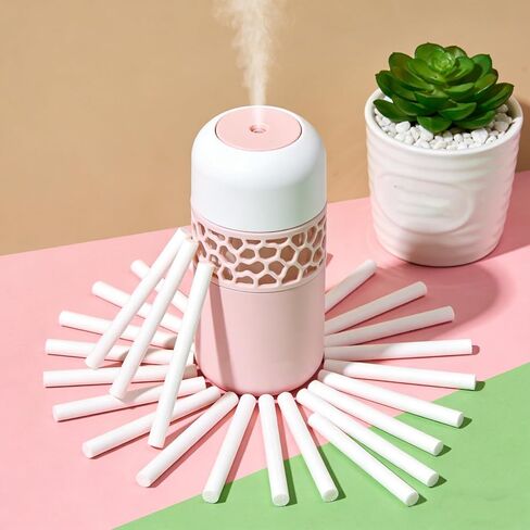 60 Pcs Car Diffuser Sponges Refill Sticks Mini Air Diffuser Pure Humidifier Filter Replacement Wick Absorbent Sponge Sticks for Car Office Bedroom Humidifier Ultrasonic Aroma 3.15×0.31 Inches in Kuwait