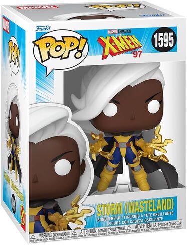 فانكو بوب! Marvel: X-Men '97 - Storm (Wasteland) - مجسم من الفينيل قابل للتجميع - فكرة هدية - بضائع رسمية - ألعاب للأطفال والكبار - مراوح هزلية - مجسم نموذجي لهواة الجمع والعرض in Kuwait