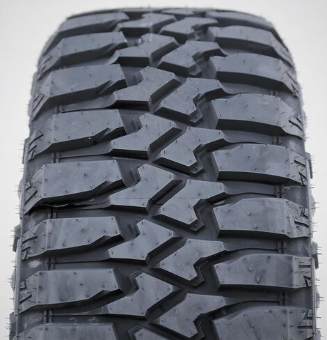 مجموعة من 4 (أربعة) إطارات Evoluxx Rotator M/T Mud للطرق الوعرة الخفيفة للشاحنات الخفيفة - LT285/65R20 285/65/20 285/65-20 127/124Q نطاق التحميل E LRE 10 طبقات BSW جدار جانبي أسود in Kuwait