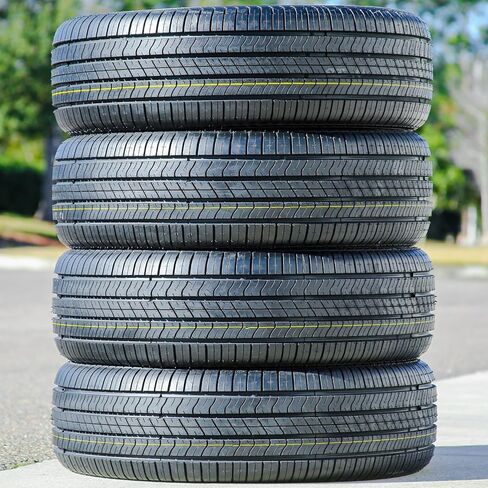 Set of 4 (FOUR) Accelera Omikron H/T All-Season Truck/SUV Highway Radial Tires-245/70R17 245/70/17 245/70-17 110T Load Range SL 4-Ply BSW Black Side Wall UTQG 600AA in Kuwait