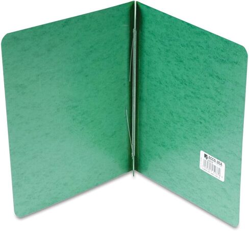 ACCO PRESSTEX Report Cover, Side Bound, Tyvek Reinforced Hinge, 8.5 Inch Centers, 3 Inch Capacity, Letter Size, Dark Green (A7025076A), 6 Pack in Kuwait