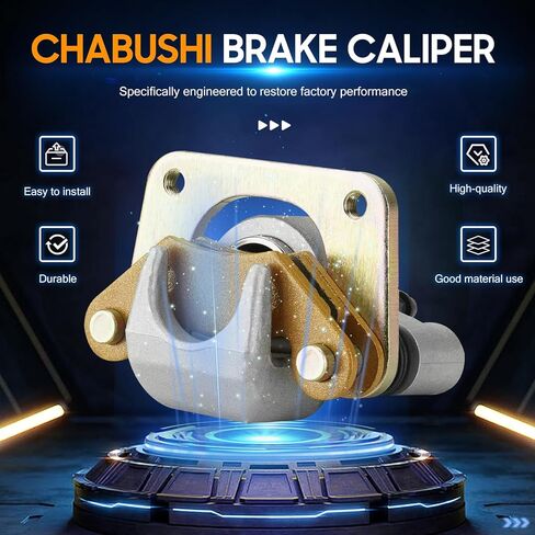 Rear Brake Caliper with Pads for Polaris Ranger Crew 570/570 Full-Size 14-20, Ranger 800 EFI XP HD 2010-2014, Ranger 900 XP 2013-2018, Left/Right UTV Caliper Replacement-2Pcs in Kuwait