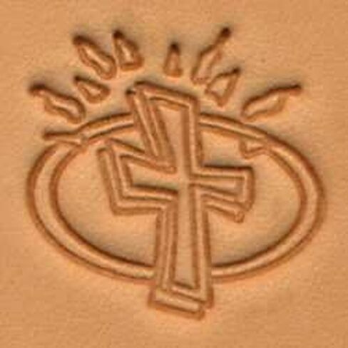 Tandy Leather Craftool 3d Cross Stamp 88509-00 in Kuwait