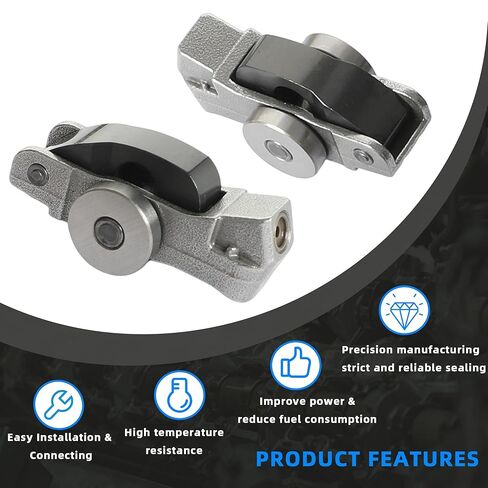 6Pcs Intake Rocker Arm Fit For Jeep Wrangler Grand Cherokee Chrysler Pacifica Voyager Dodge Durango Ram ProMaster 1500 3.6L 2016-2025 5047896AD 5047896AC in Kuwait