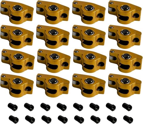 Aluminum 1.5 Ratio 3/8" Roller Rocker Arms Kit Replacement for Chevy Small Block Gen I 262 265 305 327 350 400 in Kuwait