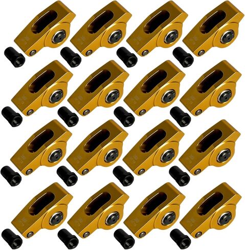 Aluminum 1.5 Ratio 3/8" Roller Rocker Arms Kit Replacement for Chevy Small Block Gen I 262 265 305 327 350 400 in Kuwait
