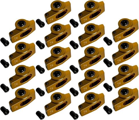 Aluminum 1.5 Ratio 3/8" Roller Rocker Arms Kit Replacement for Chevy Small Block Gen I 262 265 305 327 350 400 in Kuwait