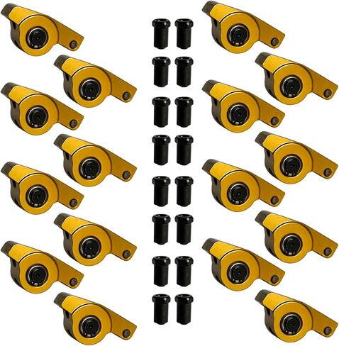 Aluminum 1.5 Ratio 3/8" Roller Rocker Arms Kit Replacement for Chevy Small Block Gen I 262 265 305 327 350 400 in Kuwait