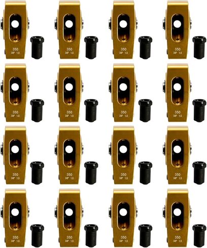 Aluminum 1.5 Ratio 3/8" Roller Rocker Arms Kit Replacement for Chevy Small Block Gen I 262 265 305 327 350 400 in Kuwait