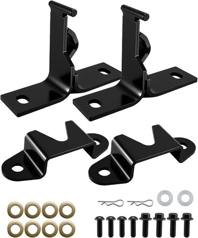 PWSLKO Rear Seat Bracket Kit Fold & Tumble Compatible with Jeep Wrangler YJ 1987-1995 & CJ 1976-1986 in Kuwait