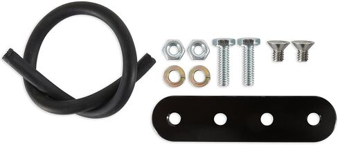 Holley Fuel Pulse Damper, In-Line, 40-100 psi, 8 AN Female O-Ring Inlet, 8 AN Female O-Ring Outlet, 1/8 in NPT Port, Fitting Included, Aluminum, Black Anodized, Kit in Kuwait
