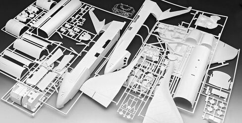 Revell Gift Set 05673 Space Shuttle 40th Anniversary 1:72 Scale Unbuilt Plastic Model Kit with Contacta Professional Glue, Paintbrush & Selected Aqua Color Paints in Kuwait