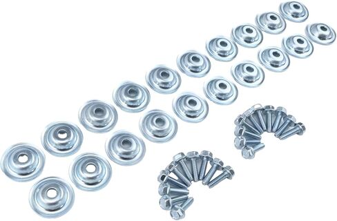 20 Sets Skid Plate Cup Washer 7556065 & Metric Bolt 7518529 Compatible with Polaris RZR 570 800 900 XP 1000 in Kuwait