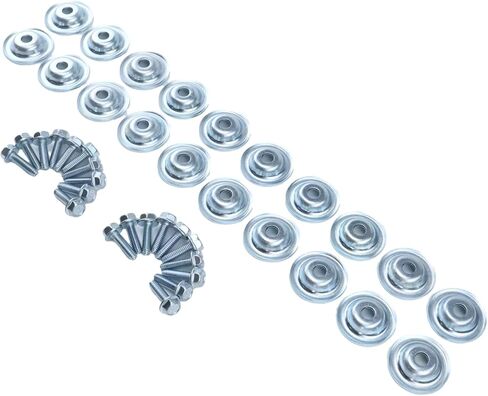 20 Sets Skid Plate Cup Washer 7556065 & Metric Bolt 7518529 Compatible with Polaris RZR 570 800 900 XP 1000 in Kuwait