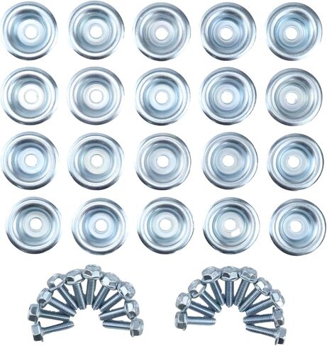 20 Sets Skid Plate Cup Washer 7556065 & Metric Bolt 7518529 Compatible with Polaris RZR 570 800 900 XP 1000 in Kuwait