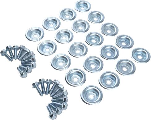 20 Sets Skid Plate Cup Washer 7556065 & Metric Bolt 7518529 Compatible with Polaris RZR 570 800 900 XP 1000 in Kuwait