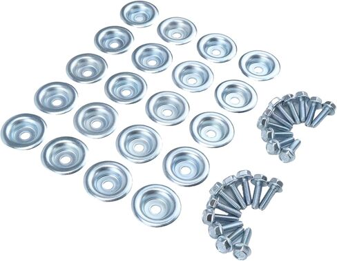 20 Sets Skid Plate Cup Washer 7556065 & Metric Bolt 7518529 Compatible with Polaris RZR 570 800 900 XP 1000 in Kuwait