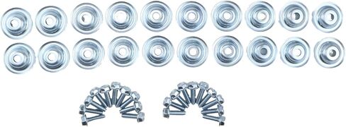 20 Sets Skid Plate Cup Washer 7556065 & Metric Bolt 7518529 Compatible with Polaris RZR 570 800 900 XP 1000 in Kuwait