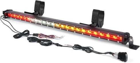 Xprite 25" LED Chase Light Bar, 1.0" Ultra-Thin Offroad Rear Chase Light w/Brake Turn Signal Running Lights for 1.75"-2" Roll Cage Compatible with UTV, Polaris RZR, Yamaha, Kawasaki, SUV, Truck- RYYR in Saudi Arabia