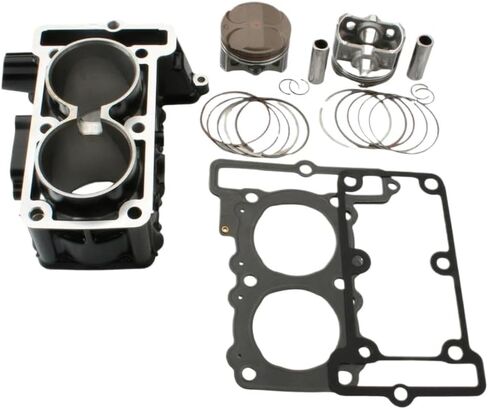 مجموعة كتلة اسطوانة الدراجة النارية متوافقة مع Ninja300 EX300 X300 KLE300 ER300 Z300 4T 11005-0675 in Kuwait