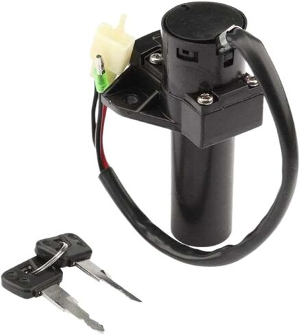 Ignition Switch Lock Door Set Door Lock Set Lock Fuel Tank Cover Compatible with YBR125 2005 2009 in Kuwait
