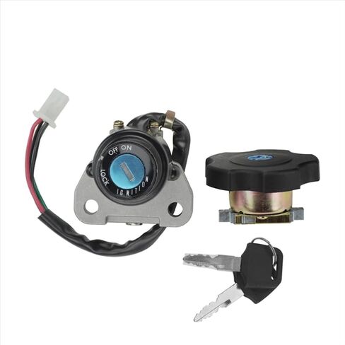 Lock Key Set Compatible with XT600 TW200 DT200 DT200R XT225 Serow 225 Motorcycle Ignition Switch Fuel Tank Cap in Kuwait