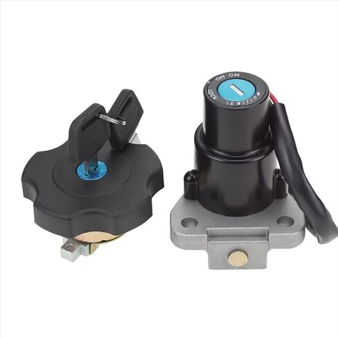 Lock Key Set Compatible with XT600 TW200 DT200 DT200R XT225 Serow 225 Motorcycle Ignition Switch Fuel Tank Cap in Kuwait
