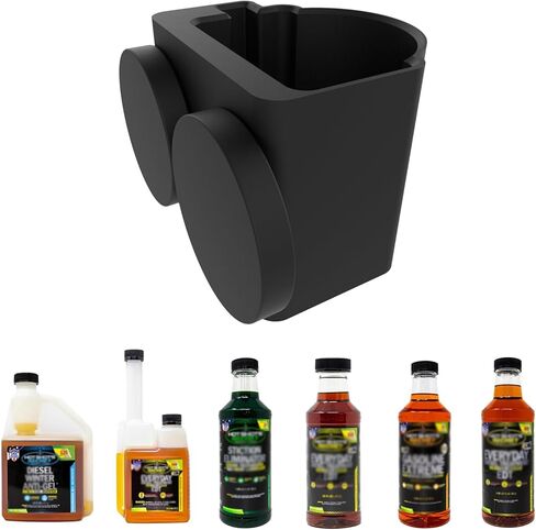 Magnetic Diesel Additive Holder for Archoil with 185lb Strong Hold - Spill-Proof Bottle Mount for 40oz & 40.6 oz Bottles | UV & Heat Resistant ASA Material in Kuwait