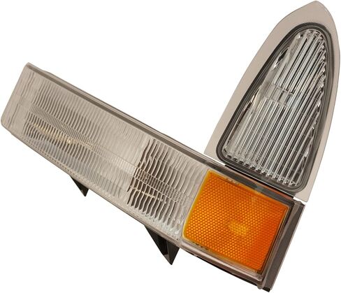 مجموعة مصابيح الزاوية الجانبية للسائق والراكب من TRQ متوافقة مع 02-05 Excursion F-250/F-350 Super Duty 02-03 F-450/F-550 Super Duty FO2520169 FO2521169 in Kuwait