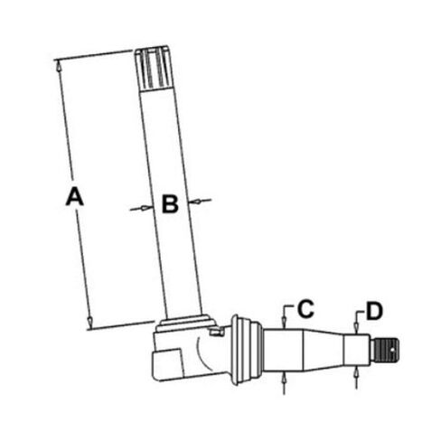AL38381 Spindle Right or Left Hand Fits John Deere 2150 2255 2350 ++ Tractors in Kuwait