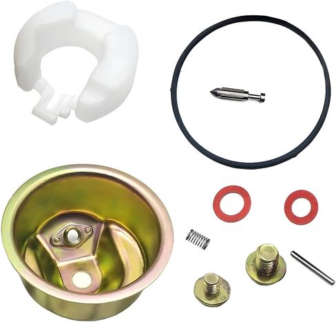 Car Carburetor Float Bowl Kit, Needle Bowl Float Pin Gasket Seal Pin Sealing Bolt Screws Washer Set, Automotive Carburetor Repair Rebuild Kit, Compatible with GX240 GX270 GX340 GX390 in Kuwait