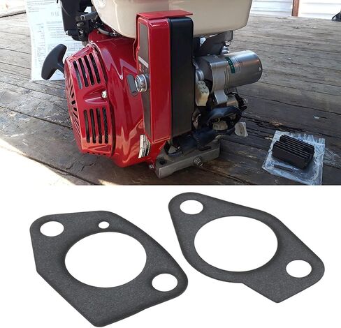 ECSiNG 4 قطع استبدال حشية المكربن ​​16221-Z5T-000 16212-Z5T-000 متوافق مع Honda GX390 in Kuwait